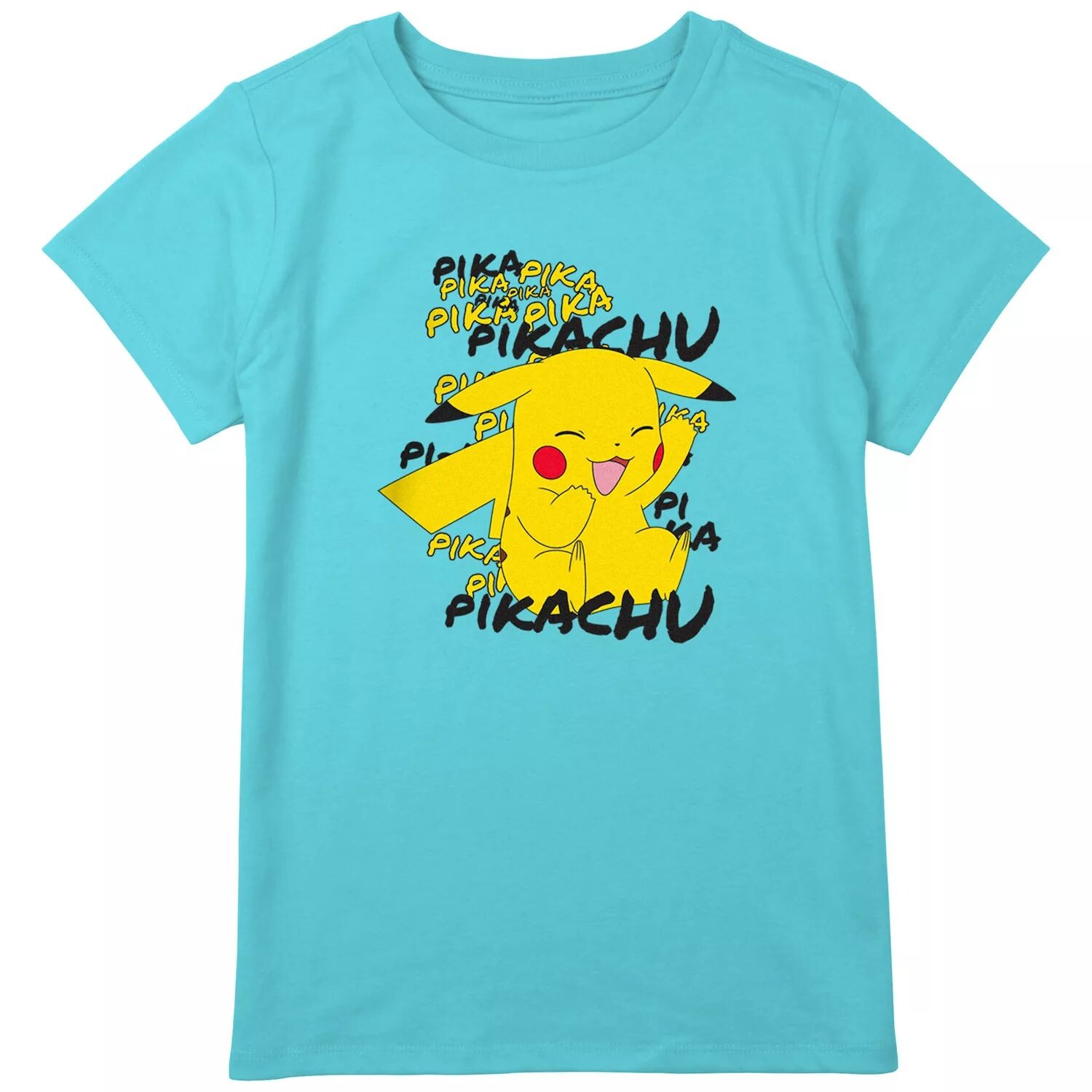 

Футболка с рисунком Pokemon Pikachu Cracks A Joke для девочек 8–20 лет, стандартного и большого размера Pokemon