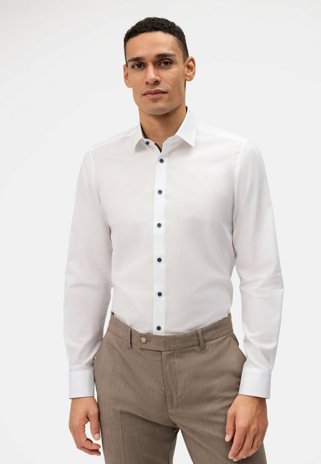 Деловая рубашка BODY FIT OLYMP Level Five, цвет white