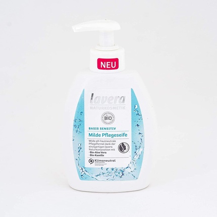 Мягкое мыло Basis Sensitiv 250 мл, Lavera lavera очищающее молочко basis sensitiv