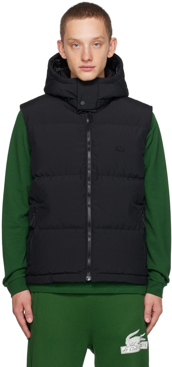 

Черный жилет из крокодилового пуха Черный Lacoste