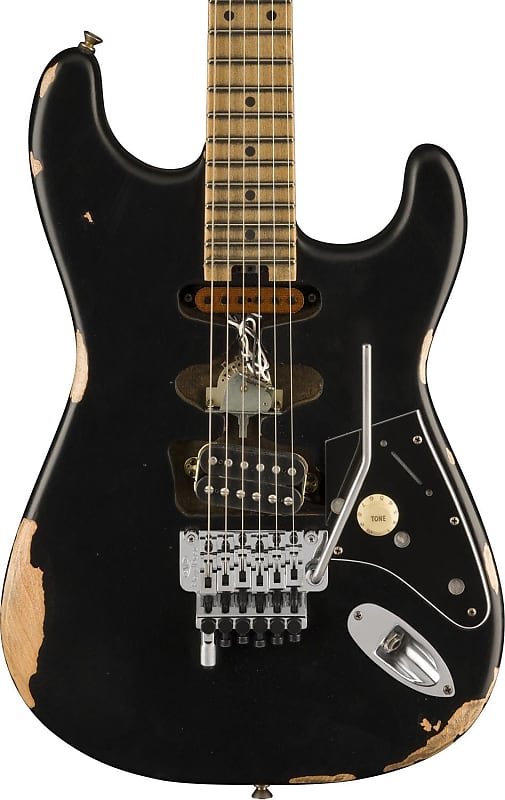 электрогитара evh frankie relic series electric guitar black Электрогитара EVH Frankenstein Relic Series Electric Guitar - Maple Fingerboard, Black