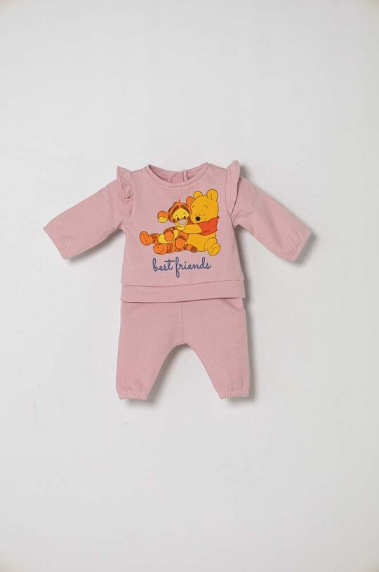 

Спортивный костюм для новорожденных из хлопка Disney Zippy, роза