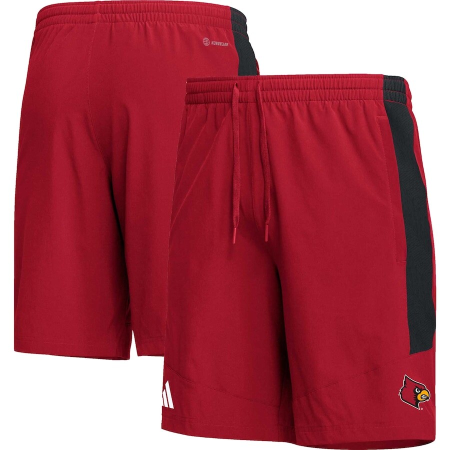 

Шорты adidas Louisville Cardinals, красный