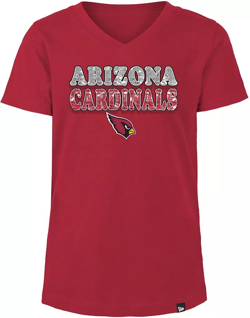 

Футболка New Era Arizona Cardinals для девочек с пайетками