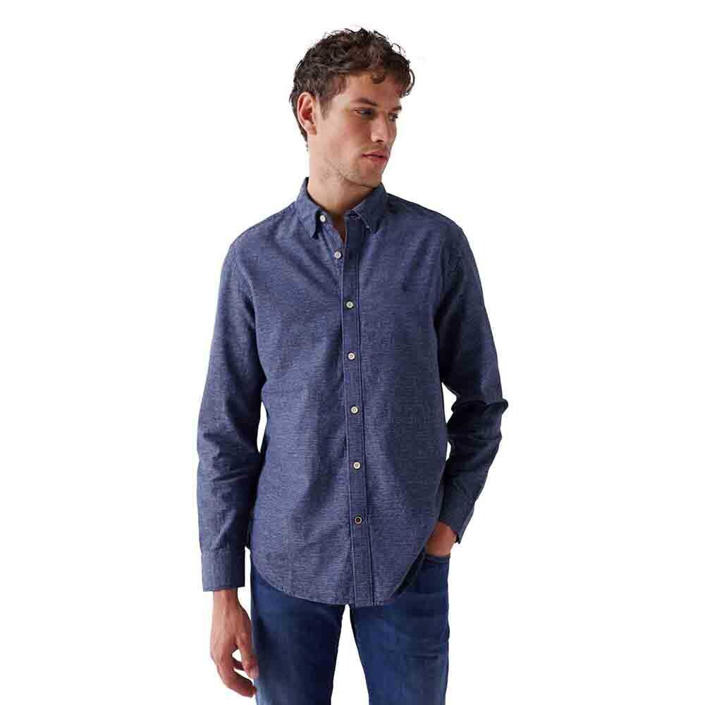 

Рубашка с длинным рукавом Salsa Jeans Check, синий