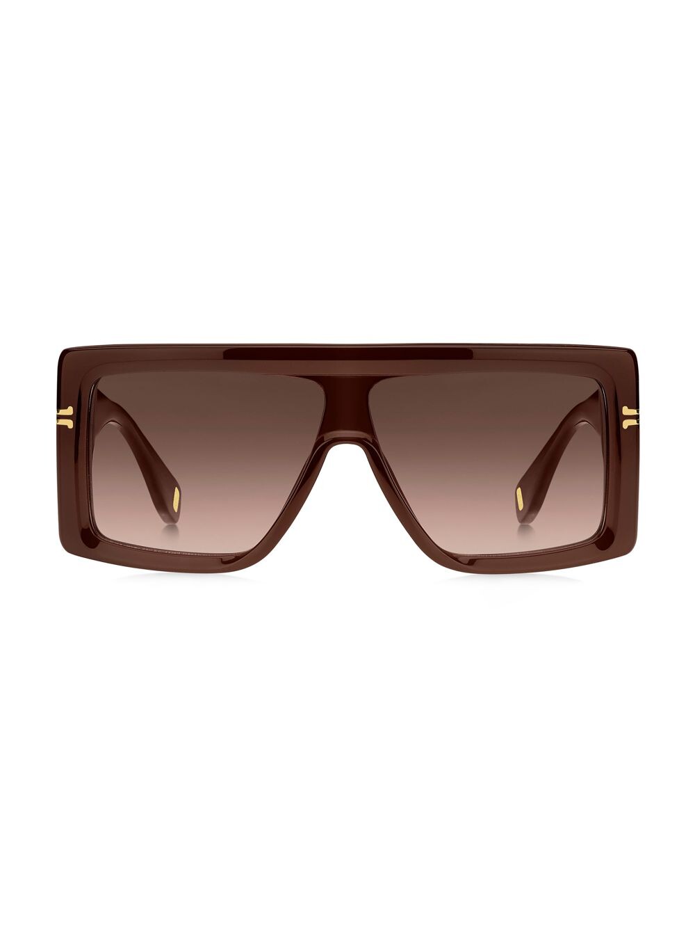 

Прямоугольные солнцезащитные очки MJ 1061 59 мм Marc Jacobs, коричневый