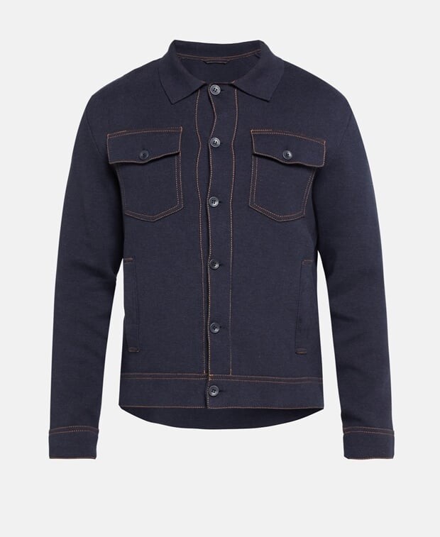 

Джинсовая куртка Maerz, цвет Slate Blue