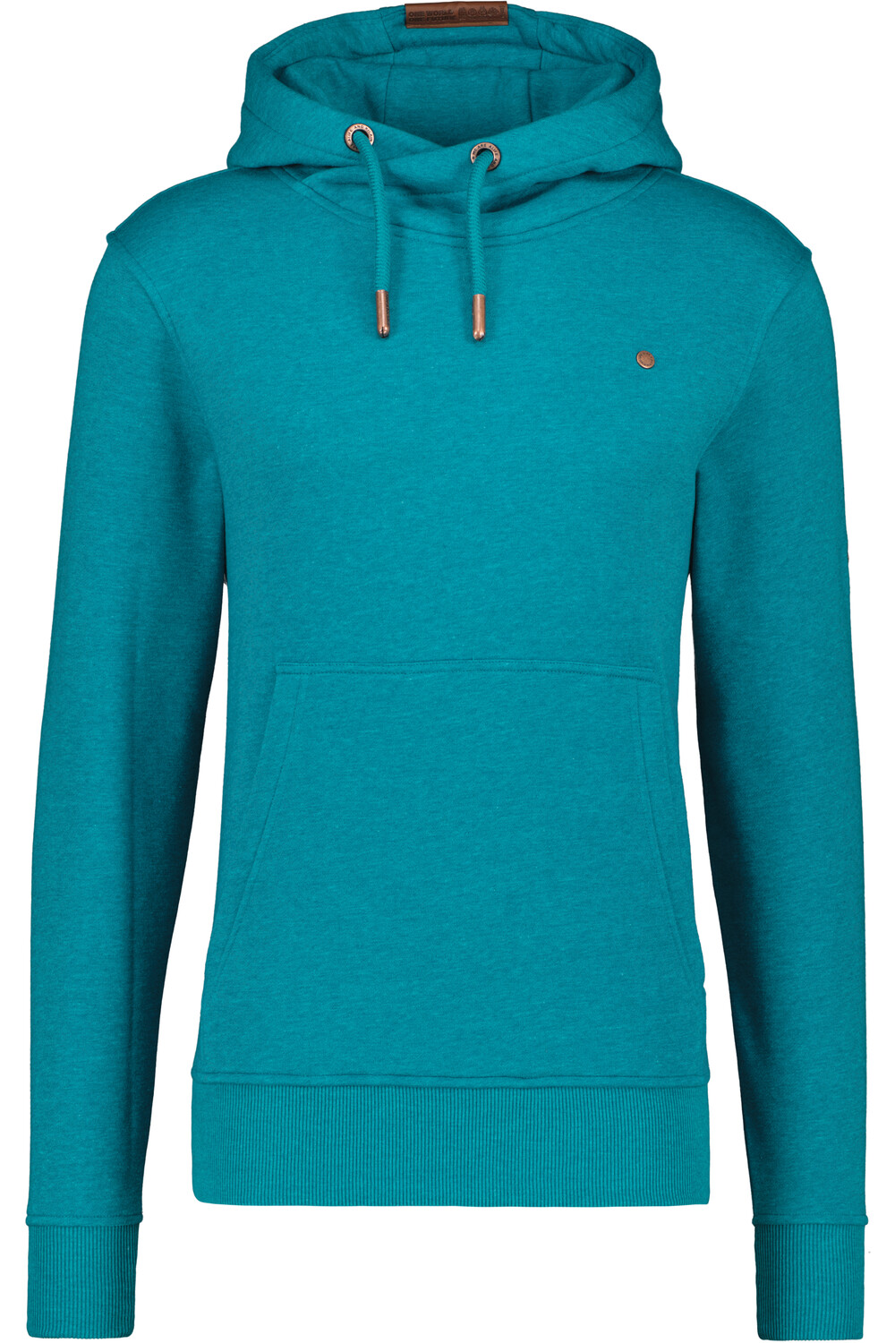 

Толстовка alife and kickin Kapuzen, JohnsonAK A, цвет marine teal melange
