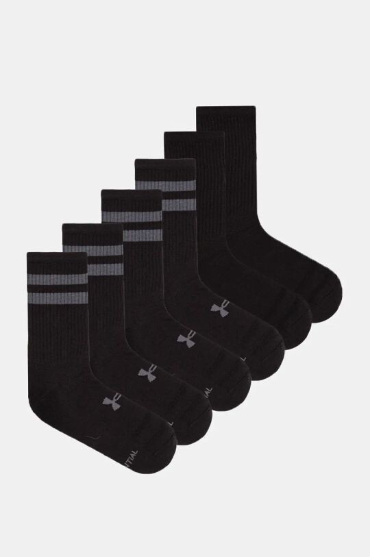 

6 пар носков Under Armour, черный