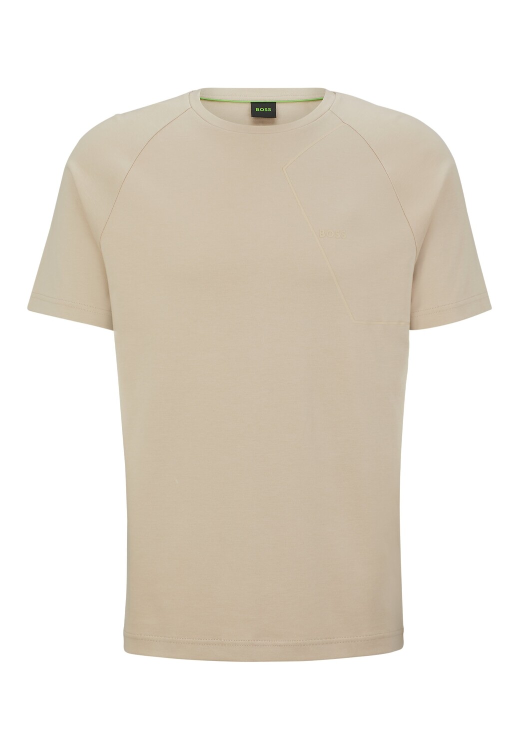 

Футболка BOSS THILIX Regular Fit, бежевый