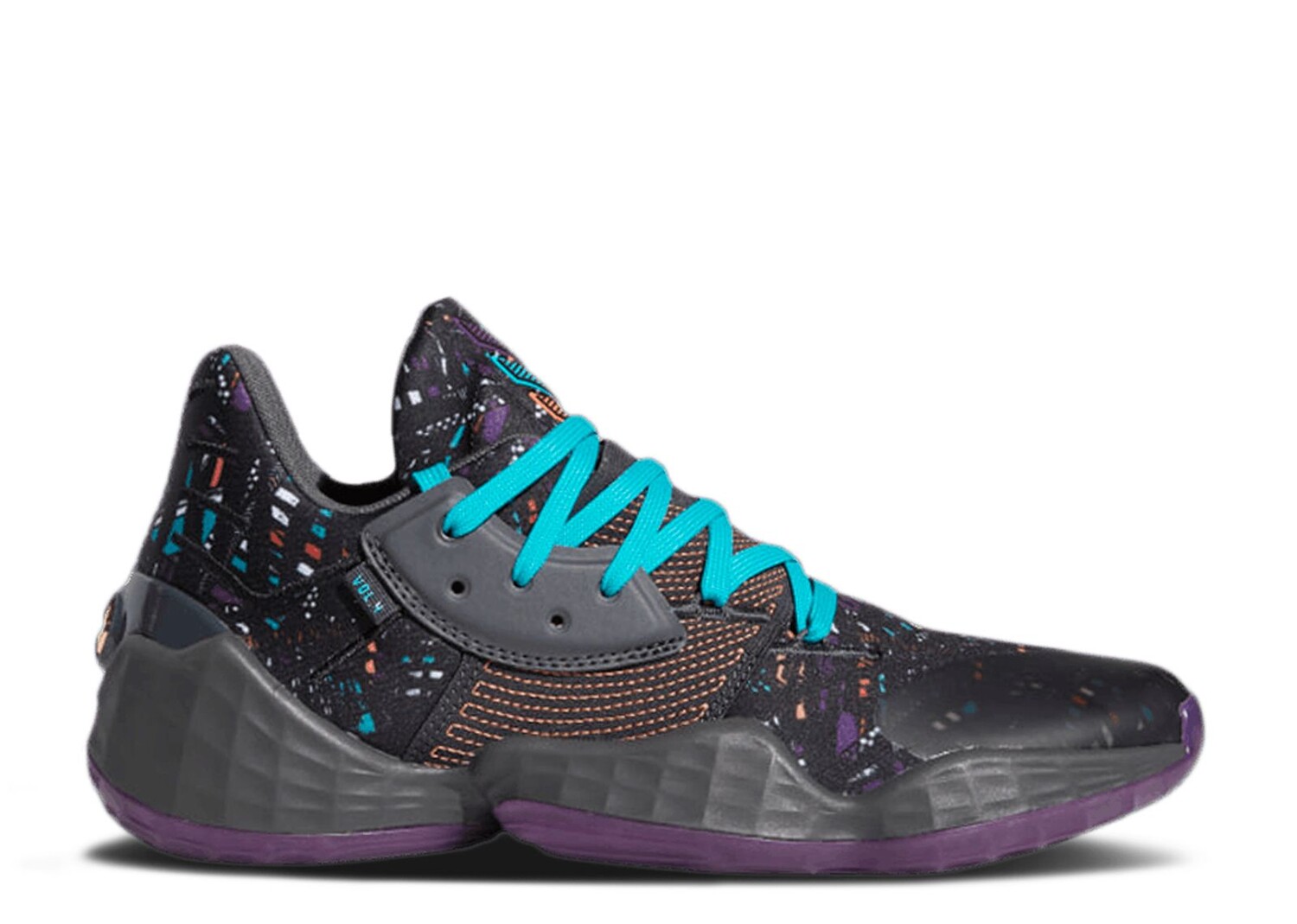 

Кроссовки adidas Harden Vol. 4 'Amber Tint', черный