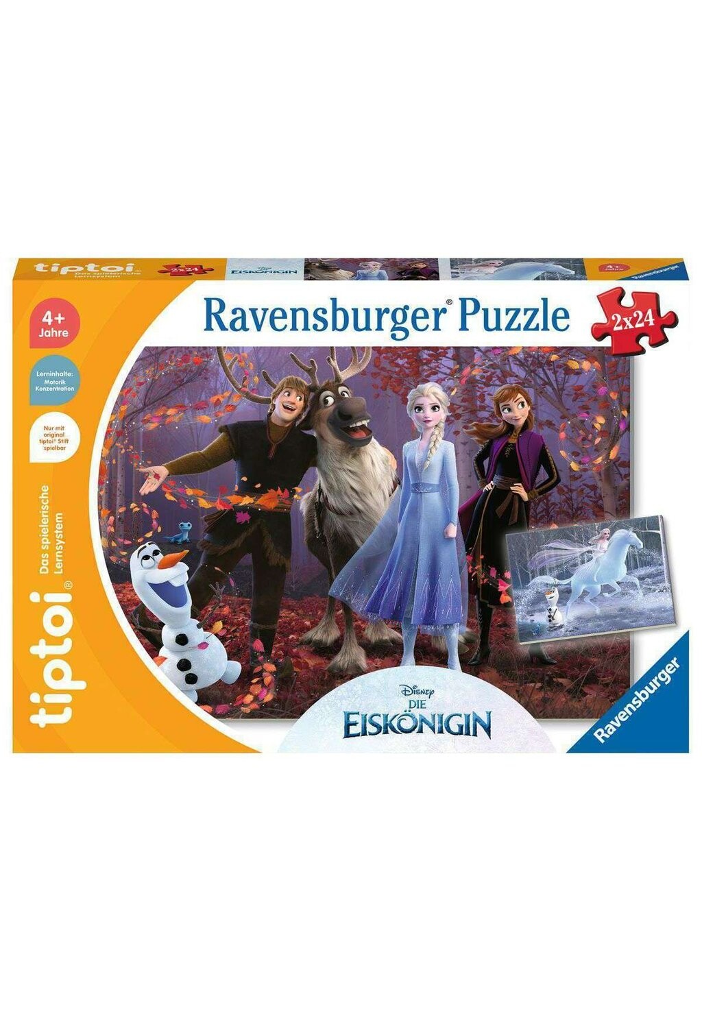 

Пазл TIPTOI FÜR KLEINE ENTDECKER DISNEY DIE EIS Ravensburger, цвет mehrfarbig