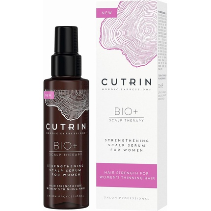 Cutrin BIO+ Укрепляющая сыворотка для кожи головы для женщин 100мл cutrin bio strengthening сыворотка бустер для укрепления волос для женщин 100мл