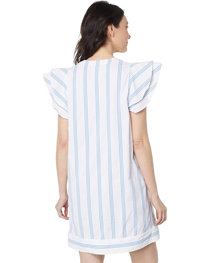 

Платье Vineyard Vines Harbor Vineyard Tunic, цвет Stripe/Neon Blue