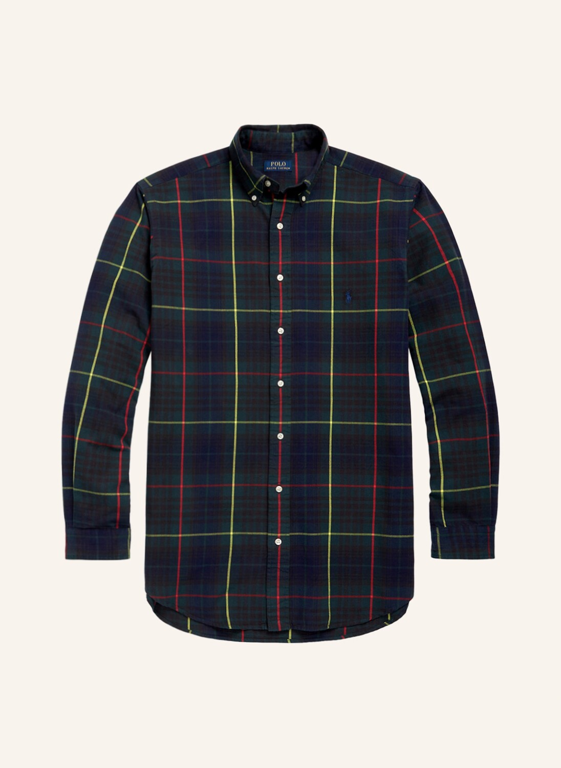 

Рубашка POLO RALPH LAUREN Big & Tall, темно-зеленый