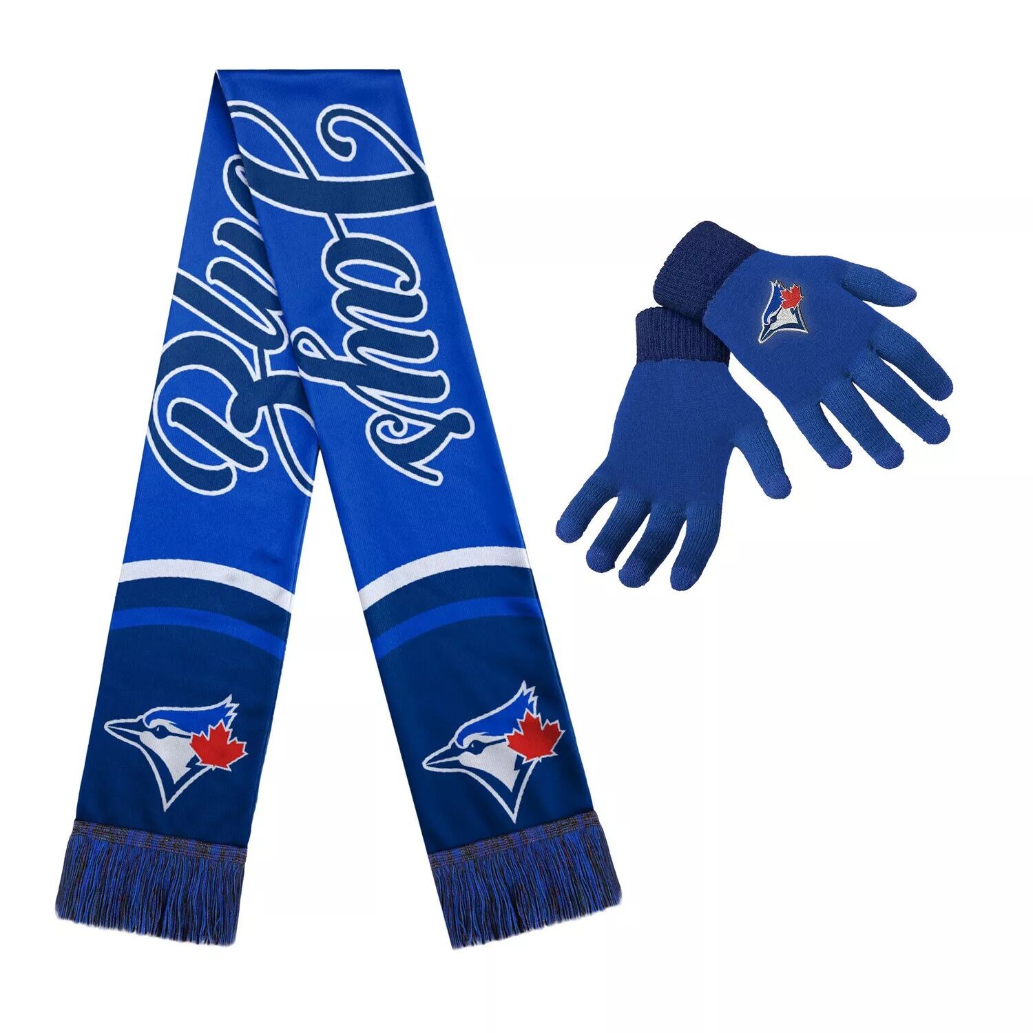 

Женский комплект из перчаток и шарфа Toronto Blue Jays