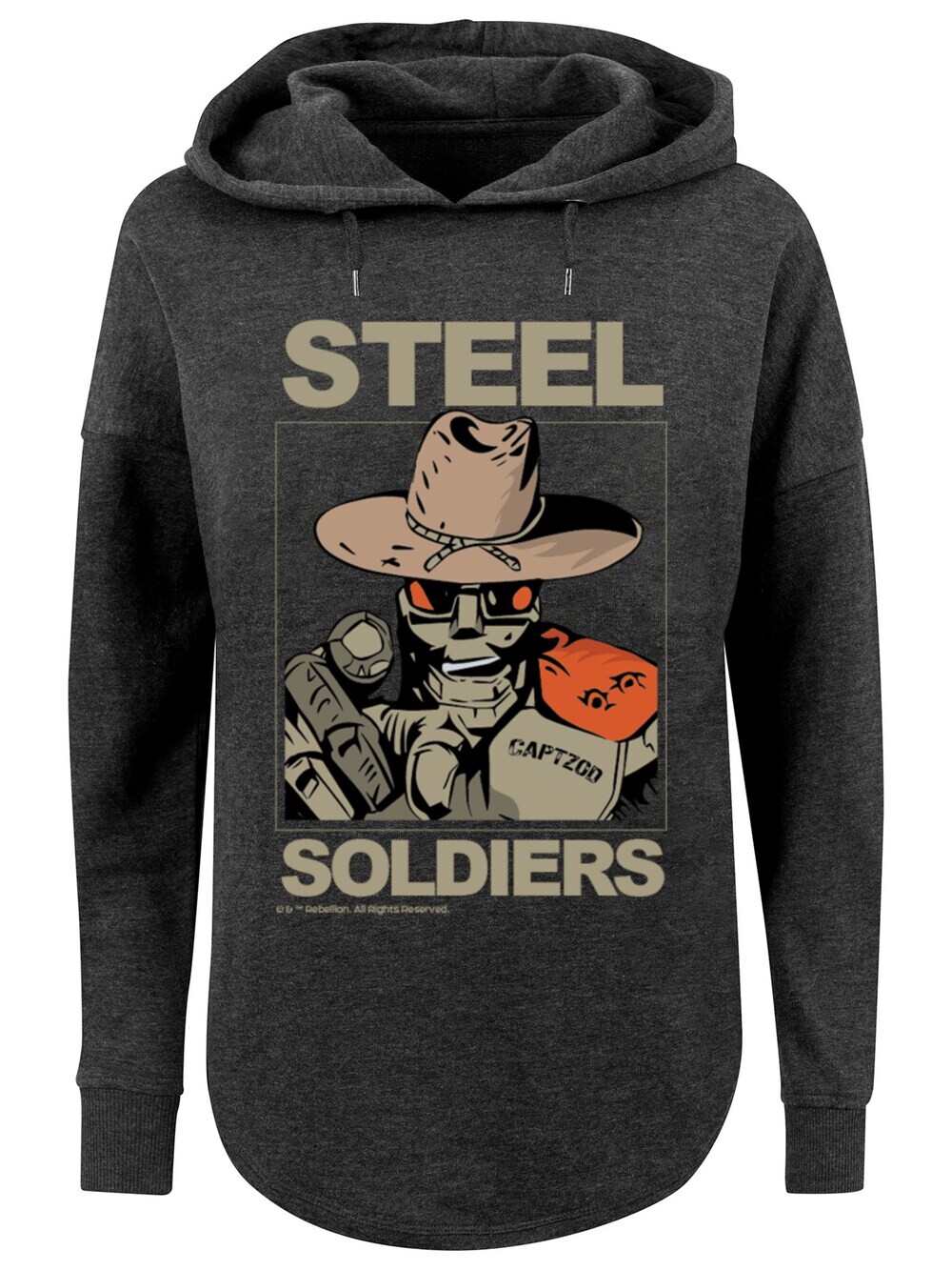 

Толстовка F4Nt4Stic STEEL SOLDIERS, серый
