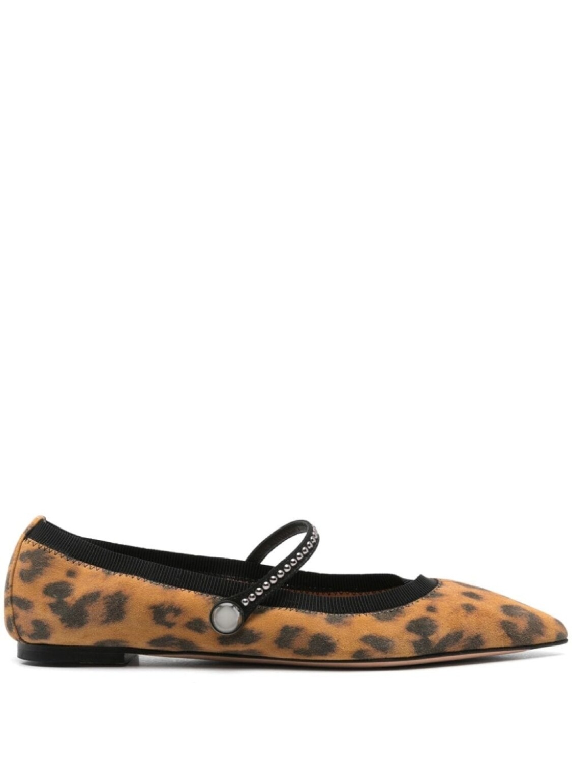 

Aquazzura роми балетки, коричневый