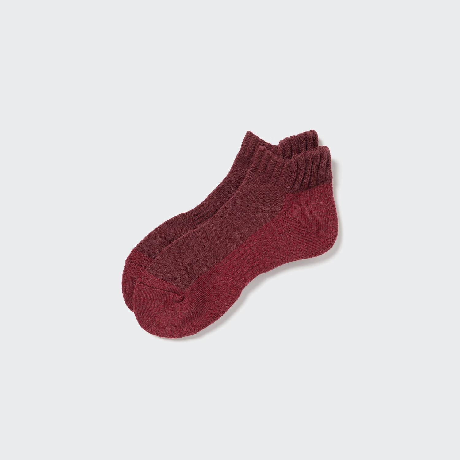

Короткие термоноски heattech UNIQLO, винный