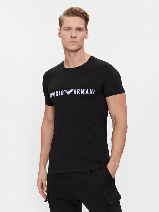 

Футболка стандартного кроя Emporio Armani Underwear, черный
