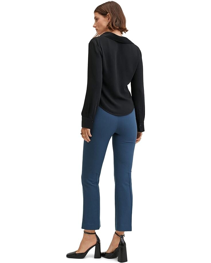 

Брюки MANGO Atenas Trousers, цвет Medium Blue