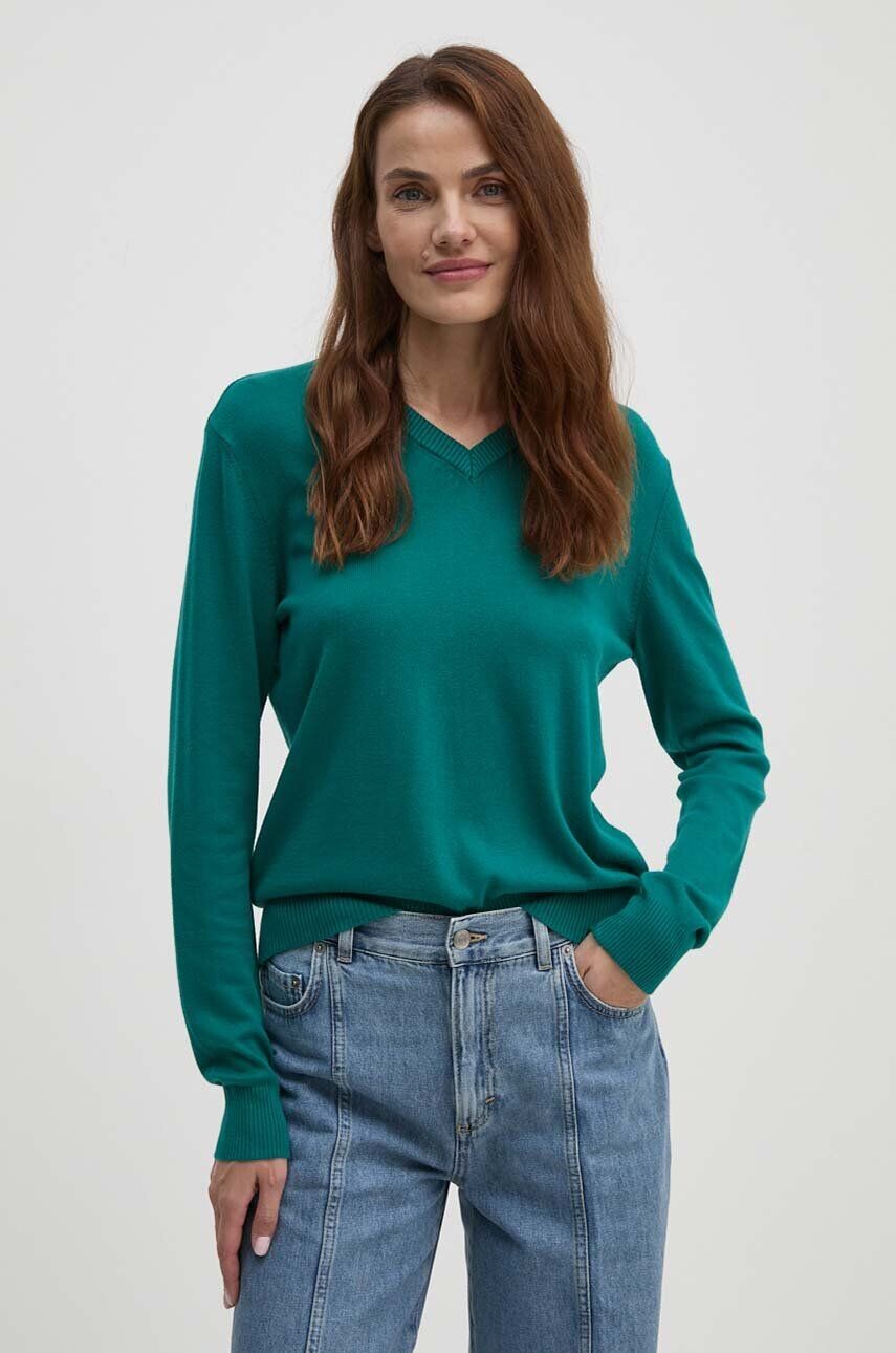 

Свитер United Colors of Benetton, зеленый