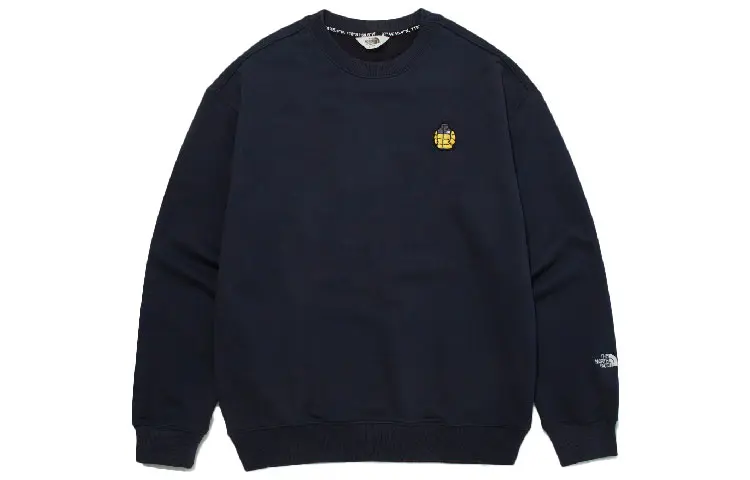 

Толстовка унисекс темно-синяя The North Face, темно-синий