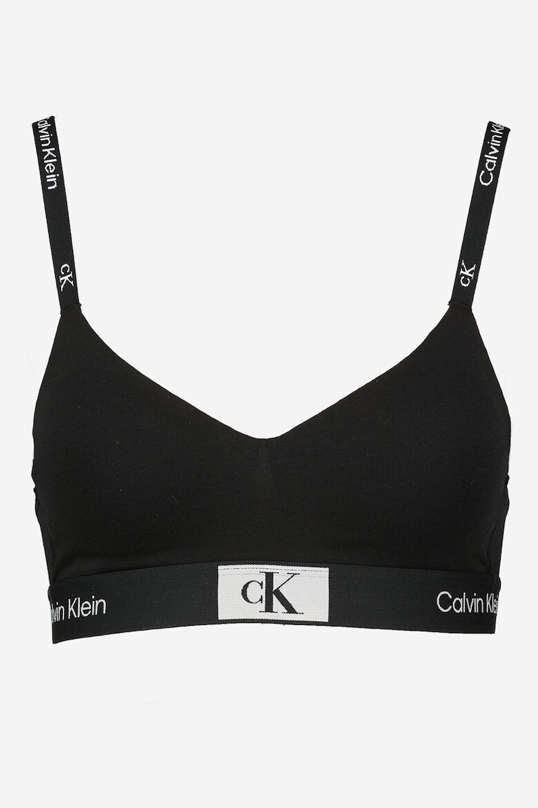 

Бюстгальтер с логотипом Calvin Klein, черный