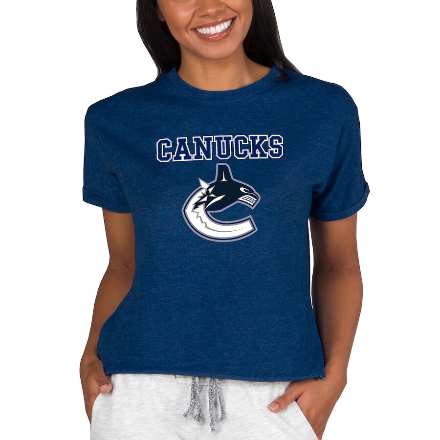 

Футболка с коротким рукавом Concepts Sport Vancouver Canucks, нави