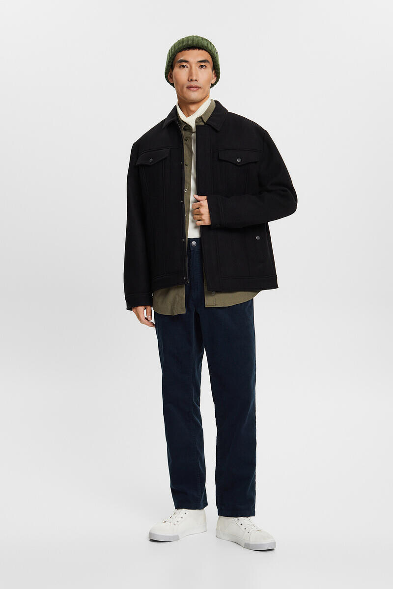 

Базовые брюки узкого кроя. Esprit, темно-синий