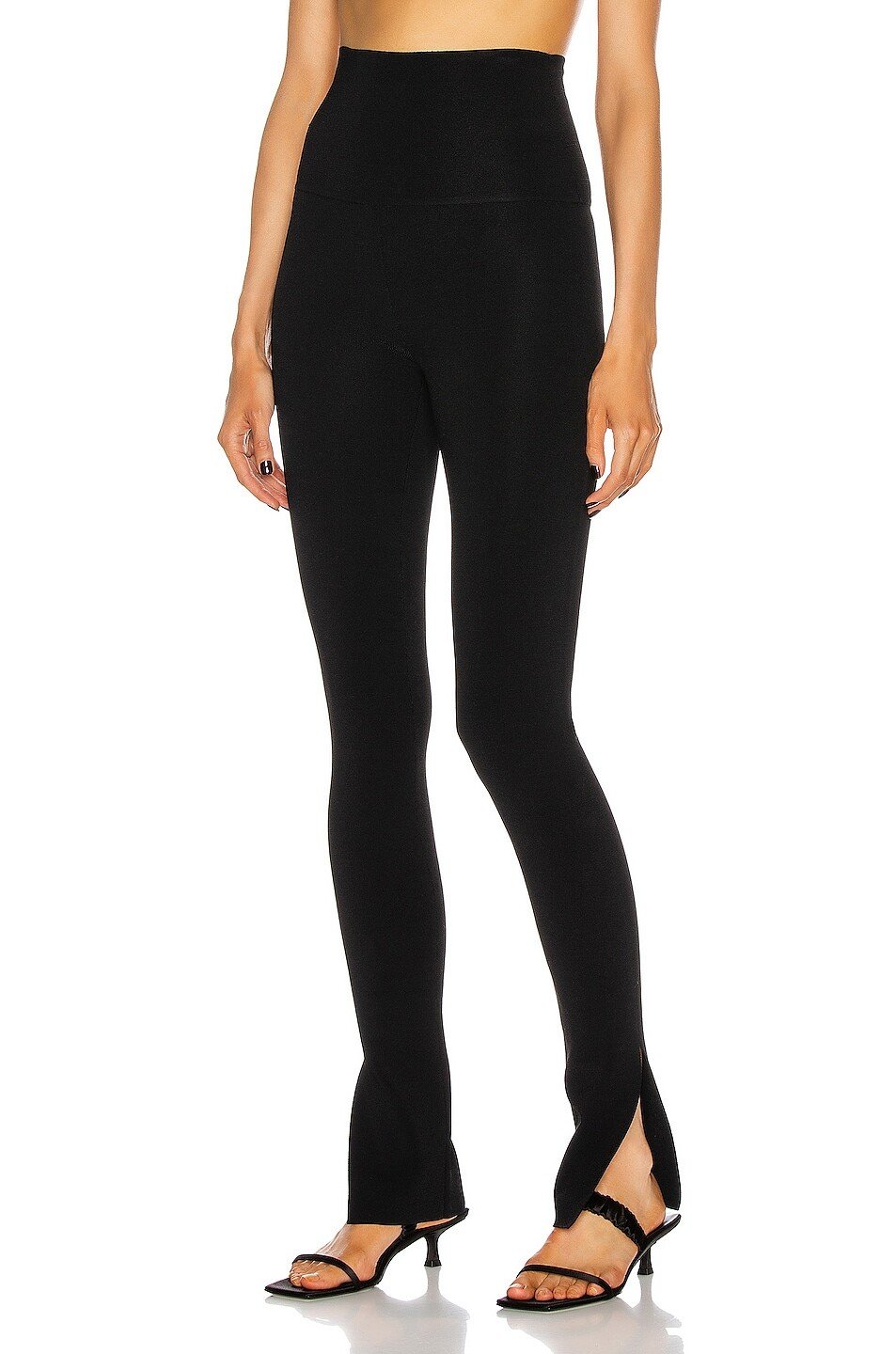 

Брюки Khaite Ronnie Legging, черный