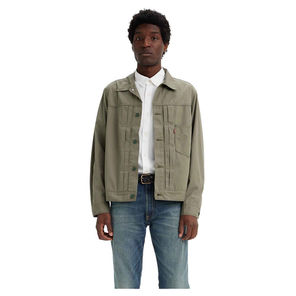 Куртка Levi´s Type I Trucker Denim, зеленый куртка levi´s type i trucker denim зеленый