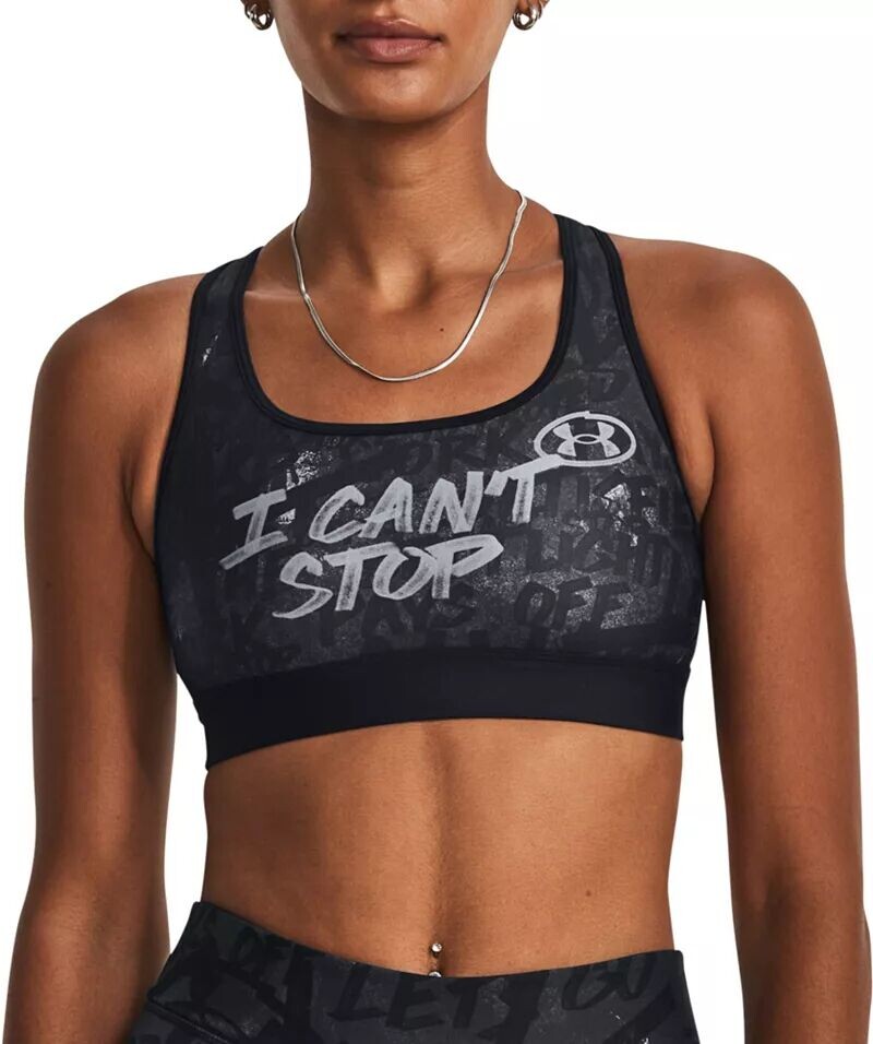 

Женский компрессионный спортивный бюстгальтер Under Armour Alter Ego HeatGear, черный