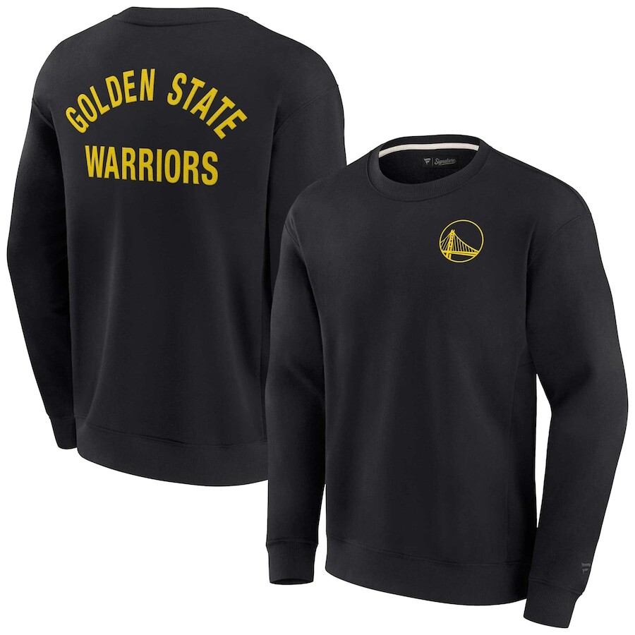 

Толстовка Fanatics Signature Golden State Warriors, черный