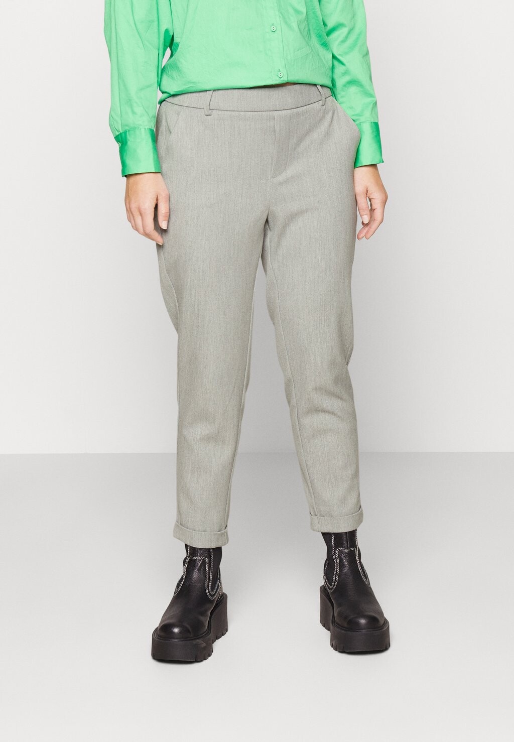 

Брюки Vero Moda Vmmaya Solid Pant, светло-серый меланж