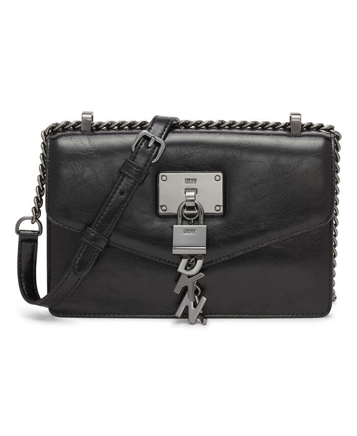

Маленькая сумка через плечо Elissa DKNY, цвет Black, Gunmetal