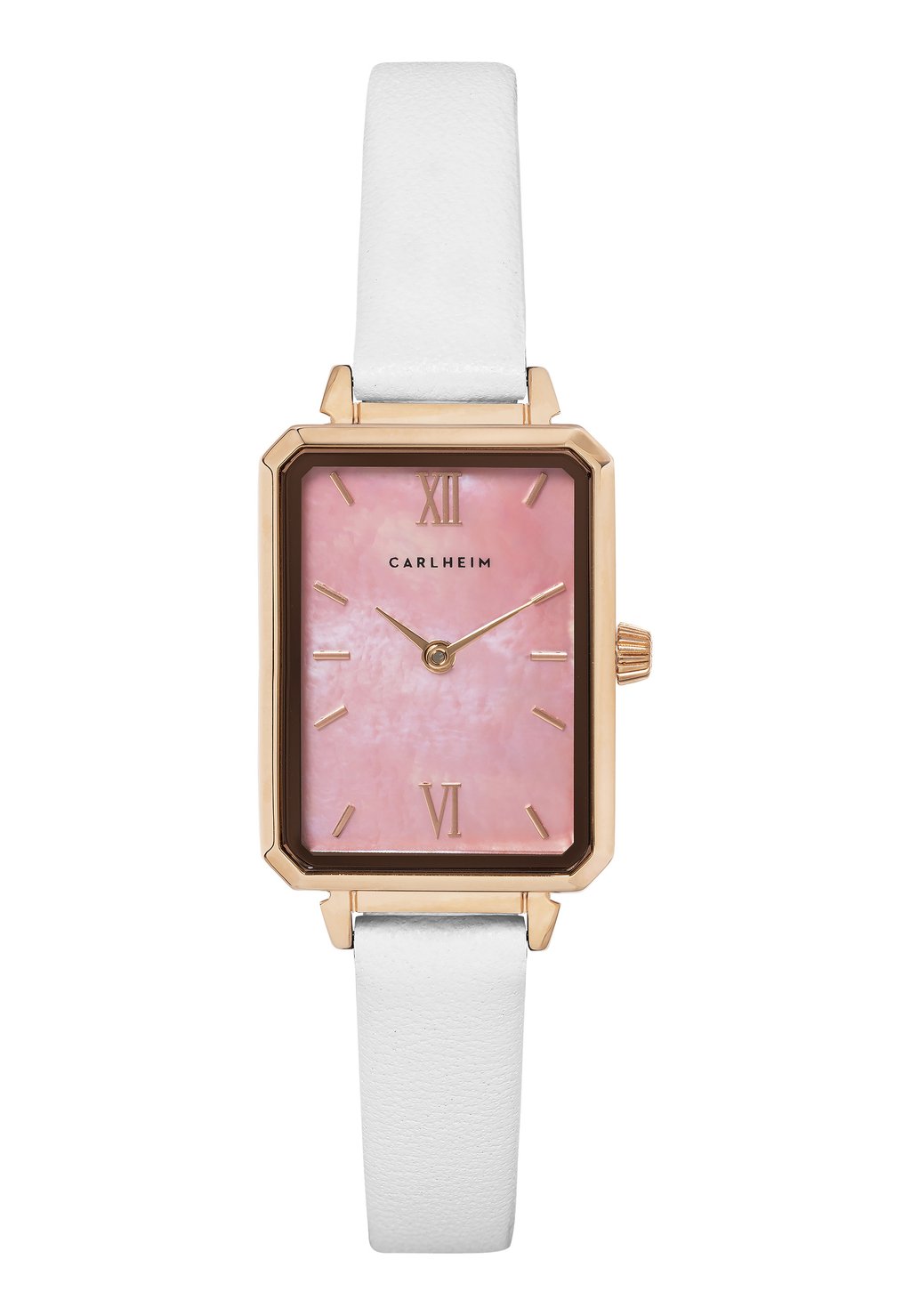 Часы MILA Carlheim, цвет rose gold pink white цена и фото