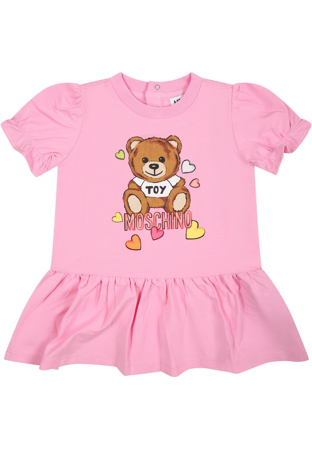 Платье из джерси BABY DRESS MOSCHINO, цвет pink