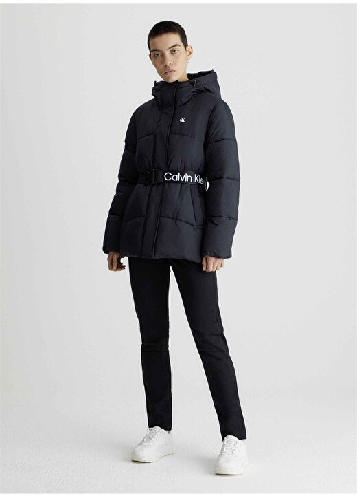 

Черное женское пальто Calvin Klein Jeans, Черный