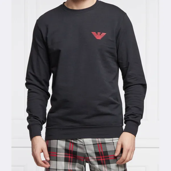 

Классический крой с длинным рукавом Emporio Armani, черный