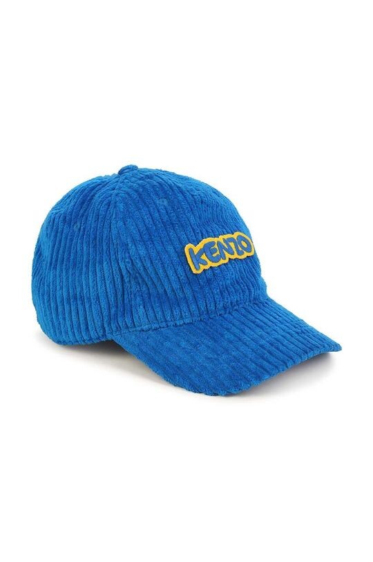 

Детская шапка Kenzo Kids с хлопковым козырьком Kenzo kids, синий