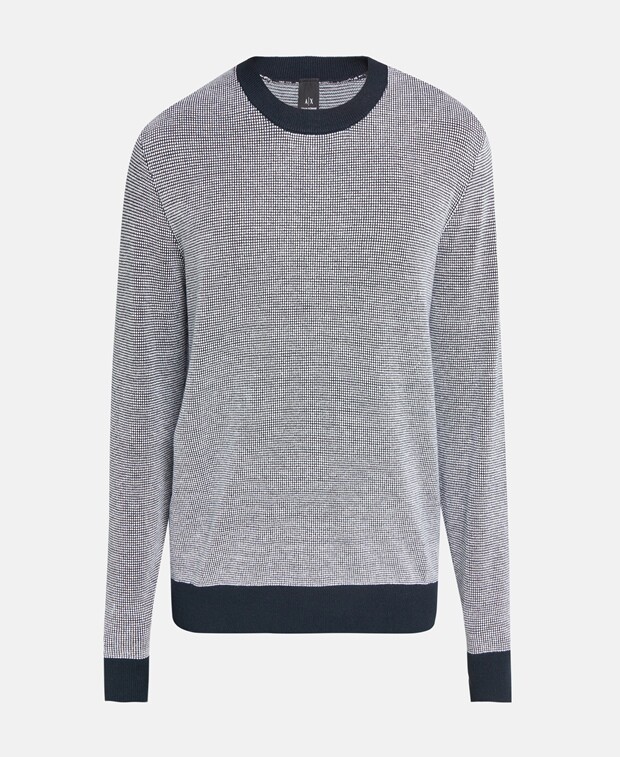 

Джемпер с длинными рукавами Armani Exchange, темно-синий