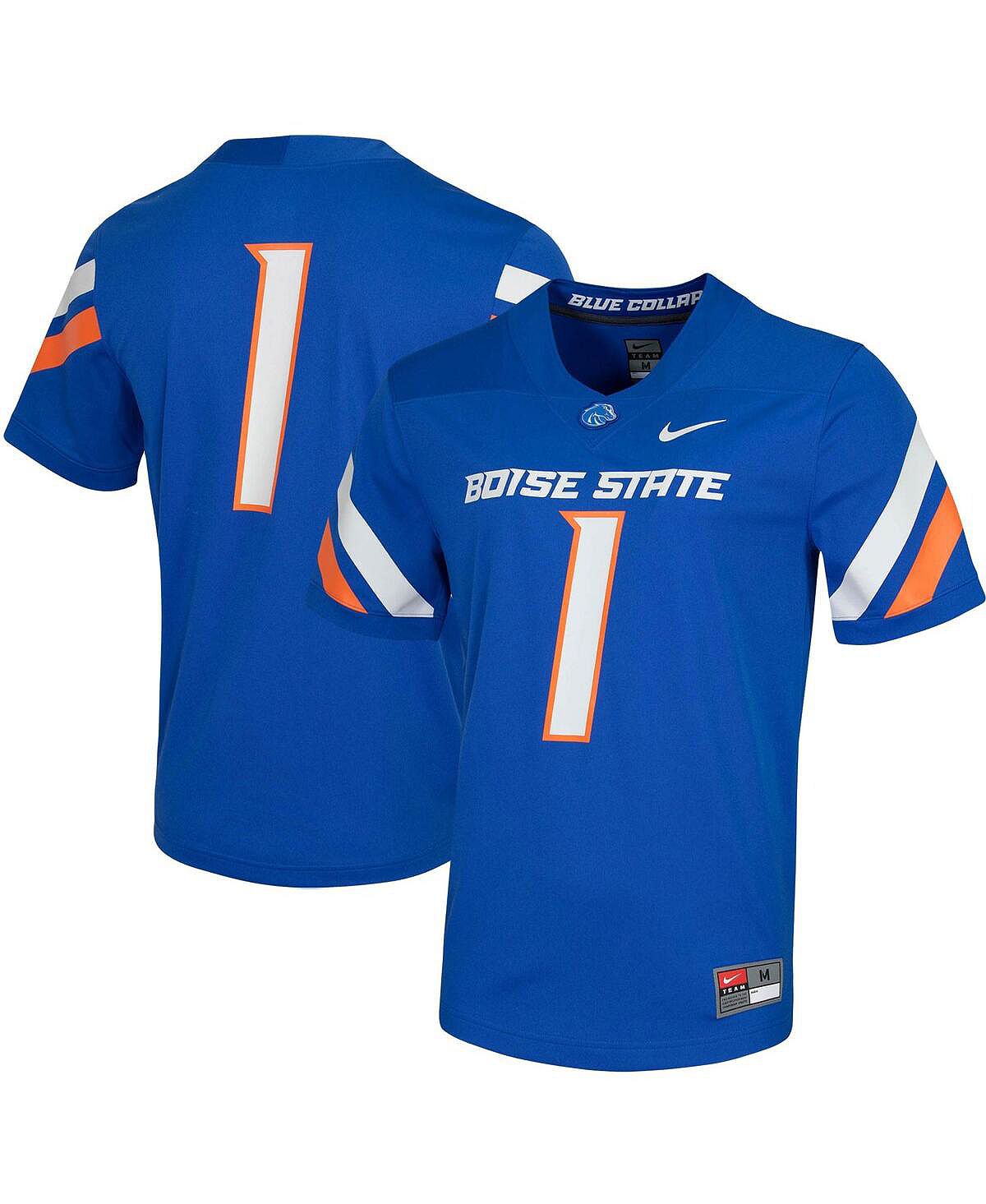 

Мужское джерси №1 Royal Boise State Broncos Untouchable Game Джерси Nike