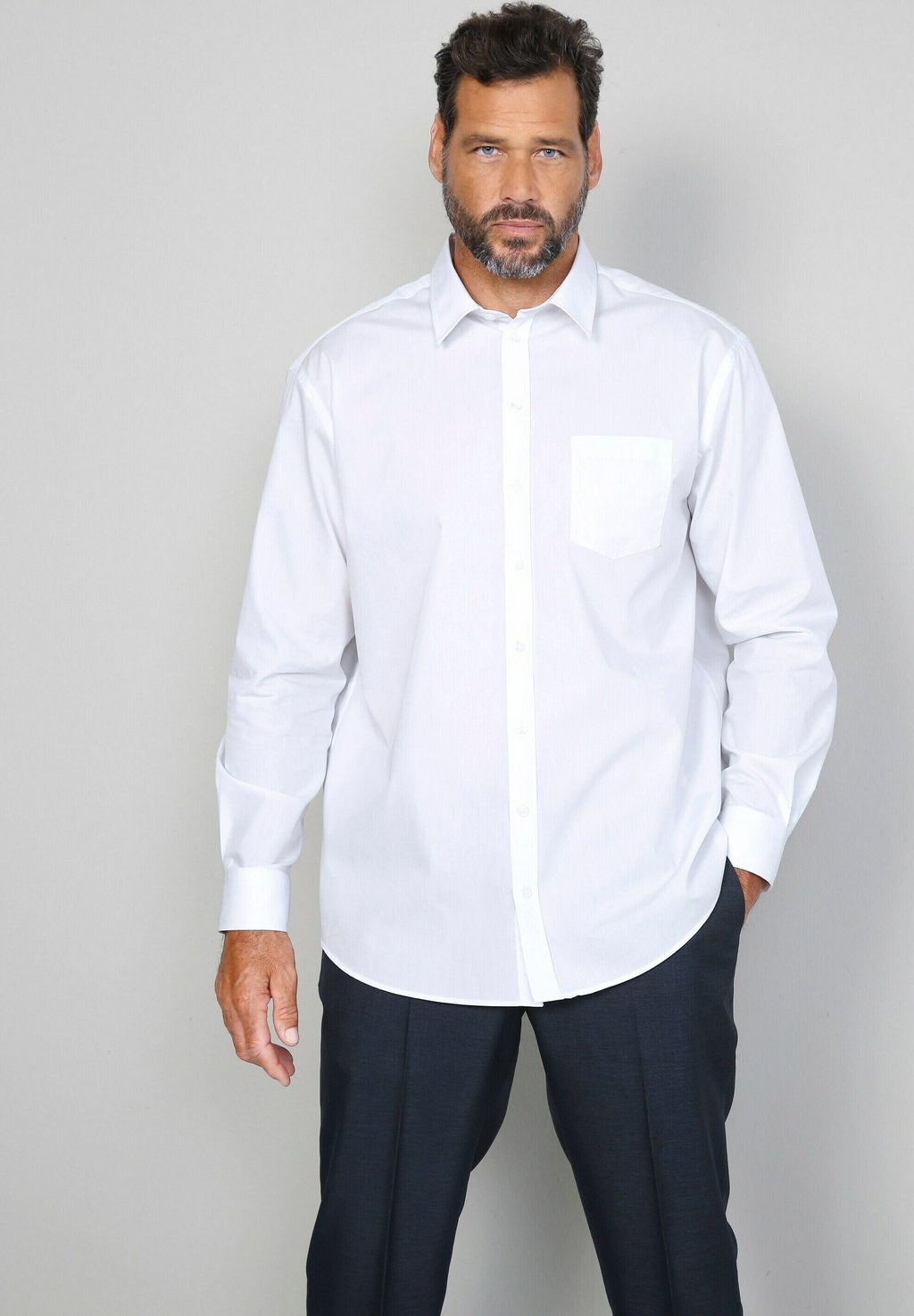 Деловая рубашка LANGARM KENTKRAGEN BIS 53/54 BOSTON PARK, цвет blanc