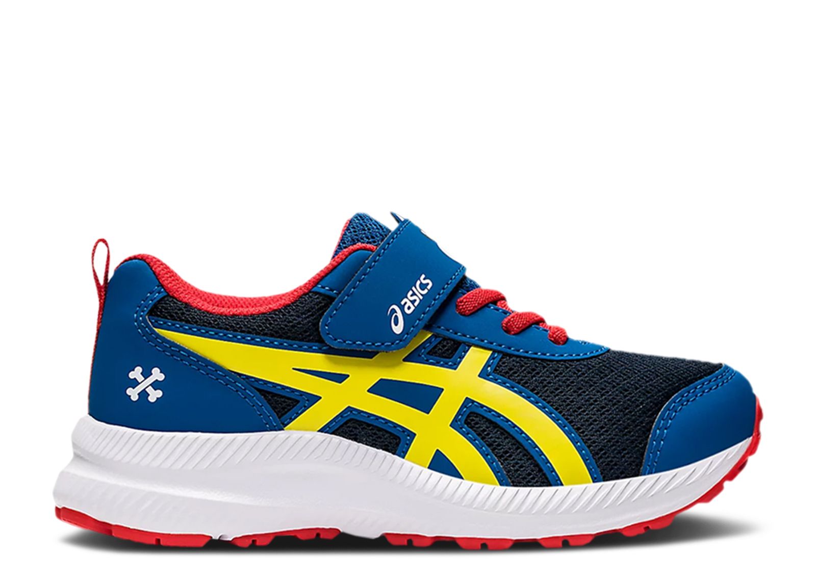 

Кроссовки ASICS Contend 7 Ps 'Lake Drive Vibrant Yellow', синий