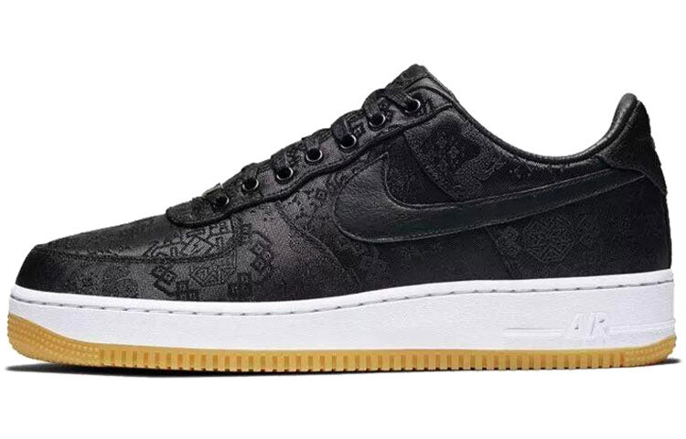 

Кроссовки Fragment Design x Clot x Nike Air Force 1 Black Silk