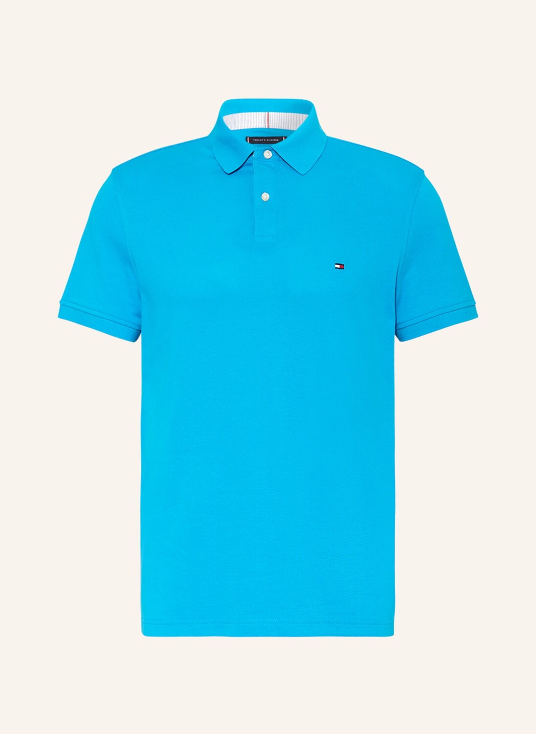 

Рубашка поло TOMMY HILFIGER Piqué Regular Fit, синий
