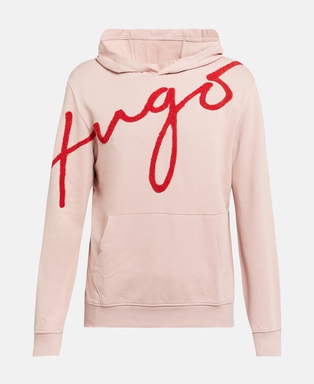 

Худи с капюшоном Hugo, розовый
