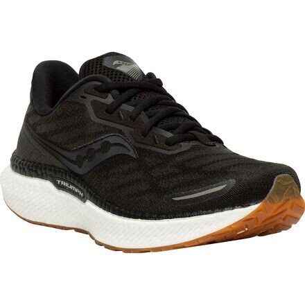 

Беговые кроссовки Triumph 20 женские Saucony, цвет Black/Gum