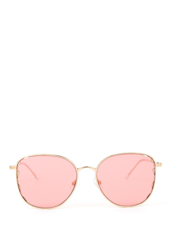 

Женские солнцезащитные очки Princi в металле Snob Milano, розовый